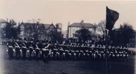 1st Gloucestershire Volunteer Artillery, Portishead Battery inspection, 28 April 1894