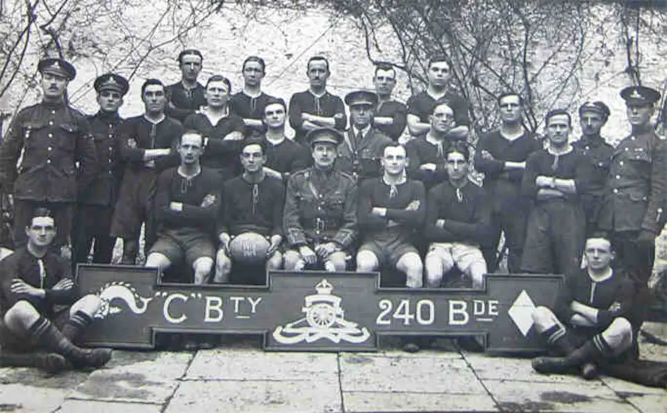 C Battery, 240 Brigade Rugby Team