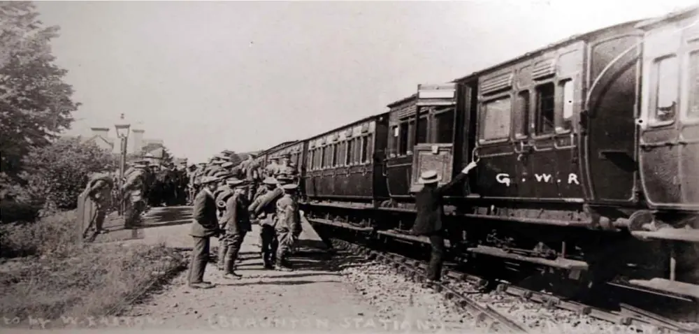 Braunton Camp 1911. Away the lads, Bristol and Gloucester here we come.