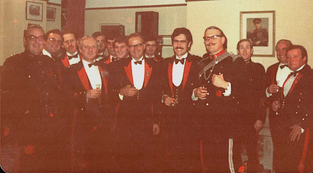 Officers Mess Dinner Night, 1970s