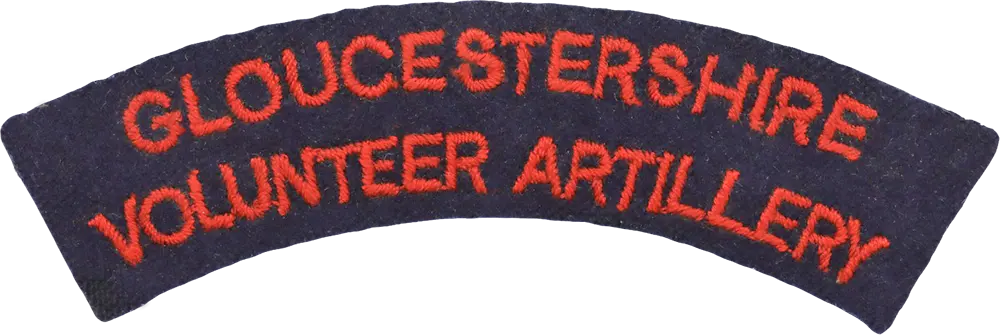 Gloucestershire Volunteer Artillery shoulder title