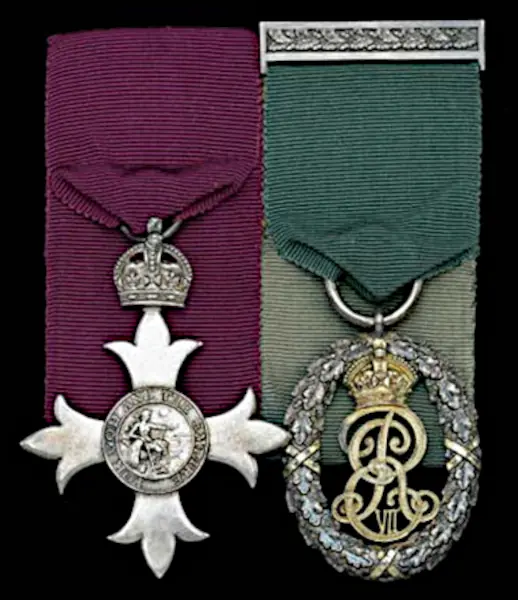 Alfred Bond Trestrail's medals