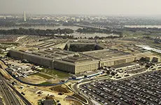 Training with US National Guard - The Pentagon, Washington DC